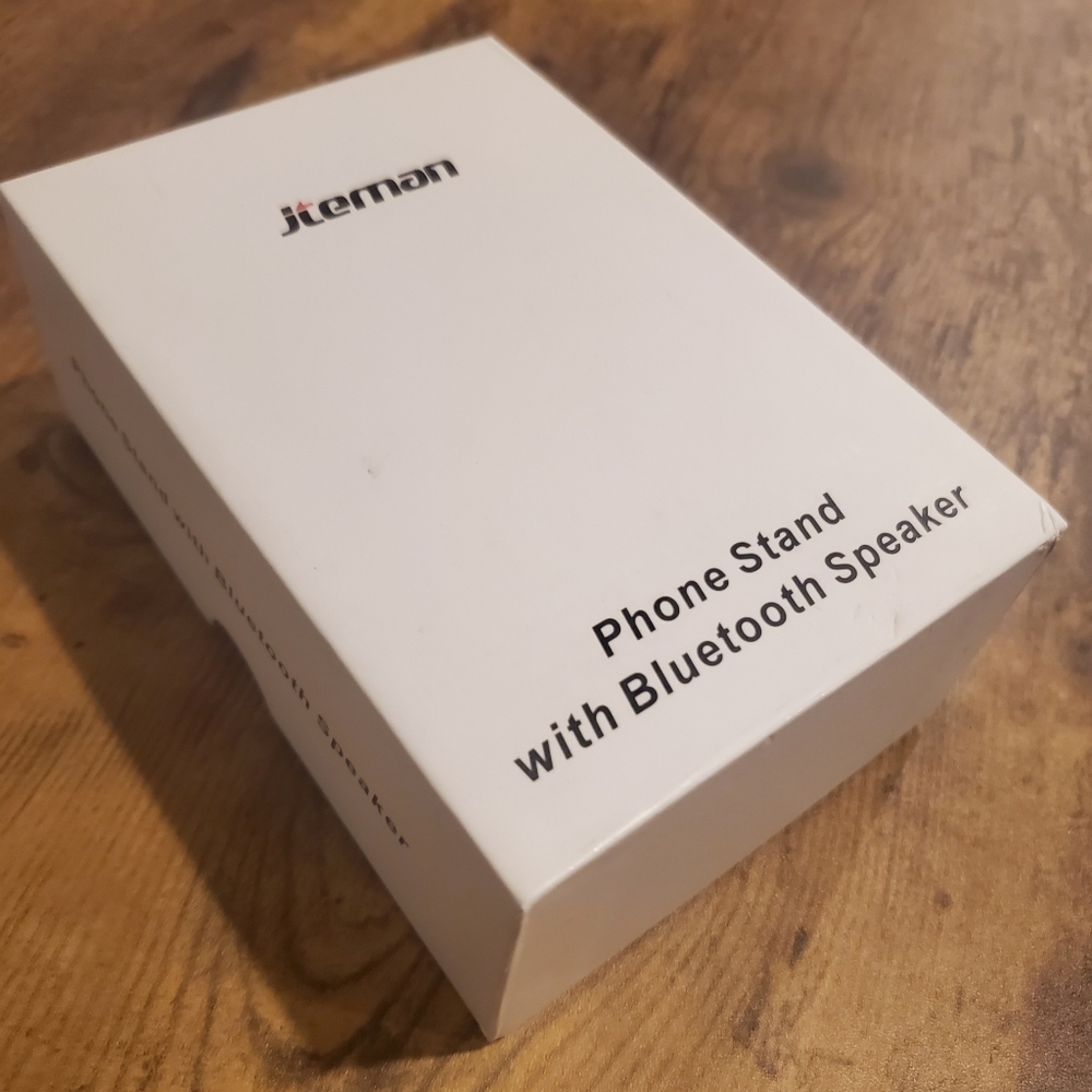 Phone Stand with Bluetooth Speaker